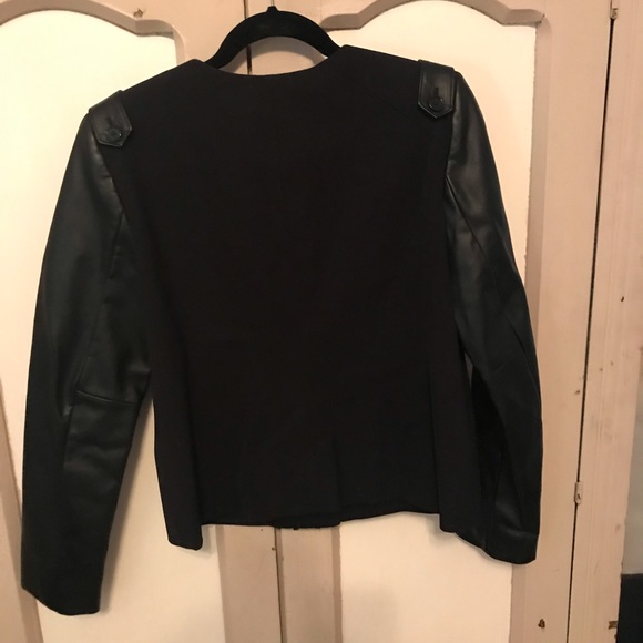 Ann taylor faux leather jacket - Picture 4 of 4